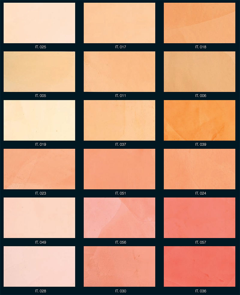 Cartella colori Stilnovo Italia